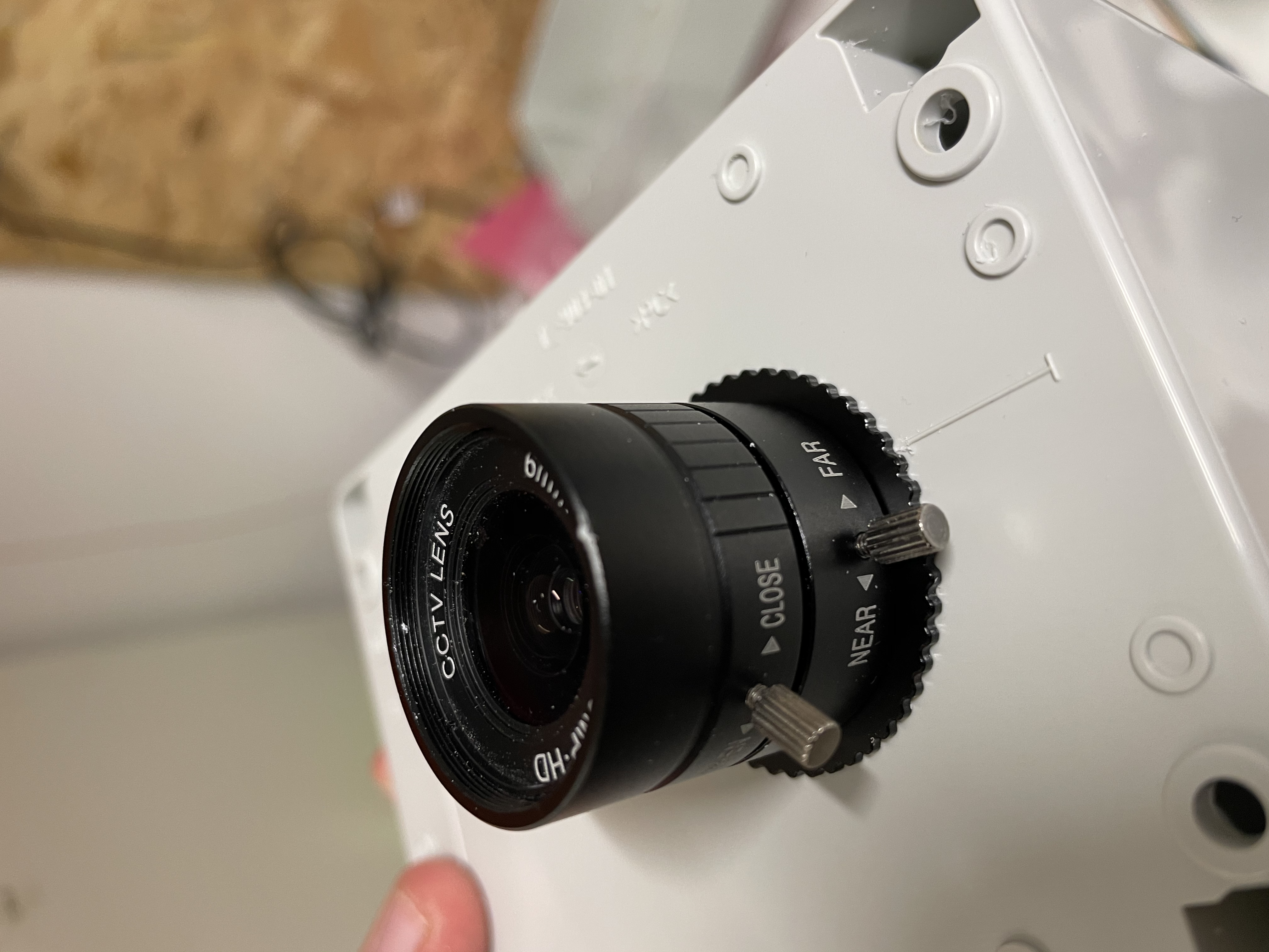 BatRack - install the camera in the box